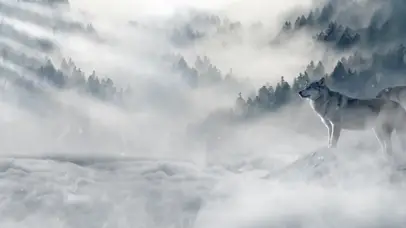 守护兽-雪域神狼