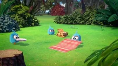 愤怒的小鸟野餐