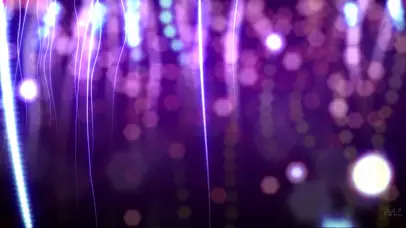 紫色粒子光线唯美