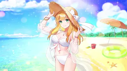 泳装女孩