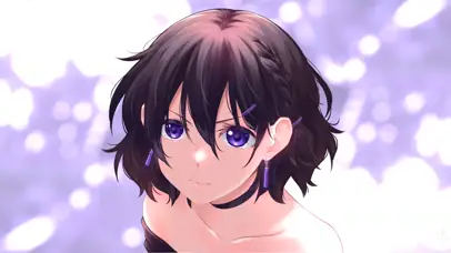 短发女孩