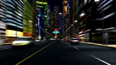 汽车奔跑