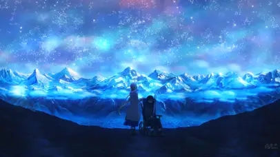 超高清-小姐姐看流星雨