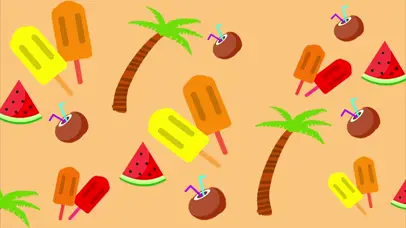 夏天夏季夏日热带水果椰树