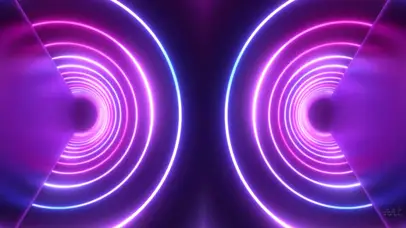 霓虹灯动态背景舞台