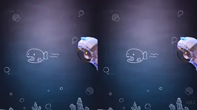 斑布猫-水中遨游