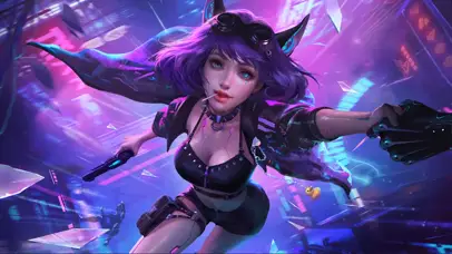赛博朋克猫女