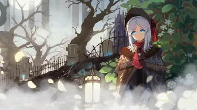 女孩雨