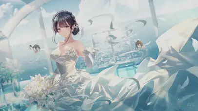 白色婚纱--超清4K