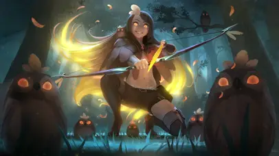 猫头鹰女孩~（唯美大气版）