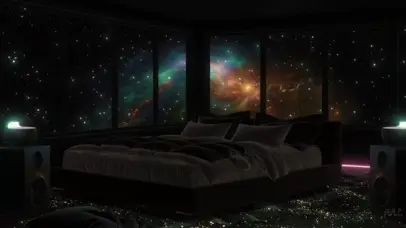 太空银河卧室