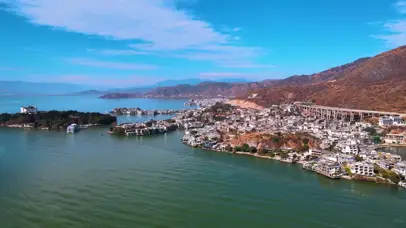 云南旅游大理双廊景区建筑