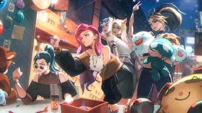 KDA女团庙会之夜