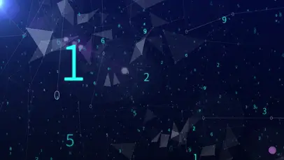 简约科技感蓝色数码