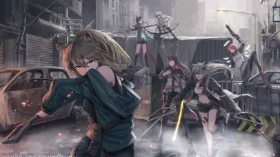 明日方舟末日战斗美女