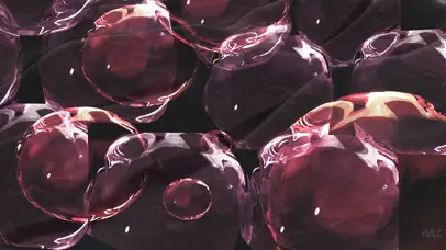 酸性风玻璃咖色动态背景