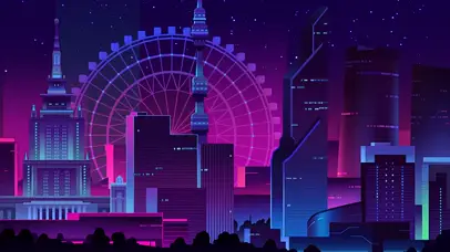 城市摩天轮