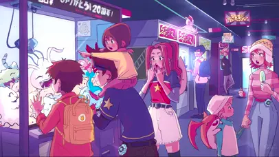 数码宝贝 欢乐游乐场