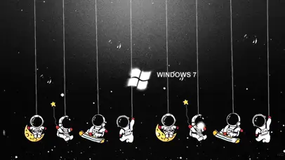 Wind7可爱宇宙小人