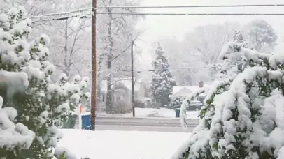 下雪的天