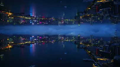 4k镜像城市夜景