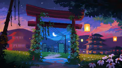 夜光美景