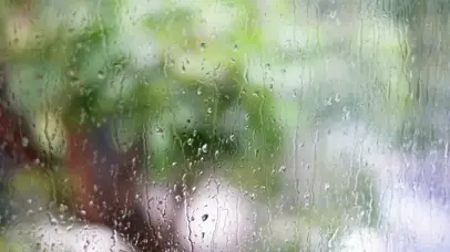 玻璃雨珠