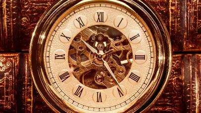 富丽堂皇复古钟表