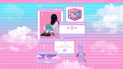 粉系女孩