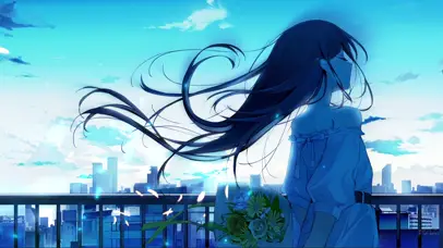 鲜花少女
