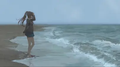 海边少女