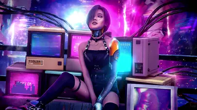 霓虹机械少女~（高能酷炫版）