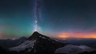 火山美景