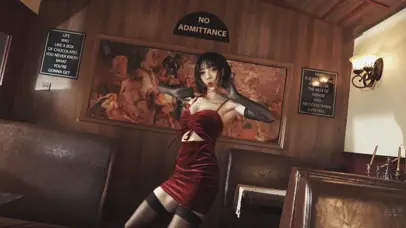 短发小姐姐热舞