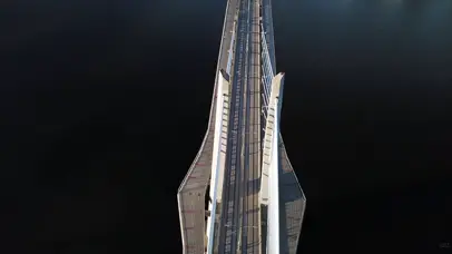 4k航拍俯拍大桥风景动态壁纸
