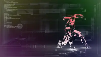 科技帅气钢铁侠