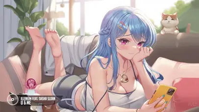 沙发女孩