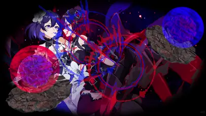 彼岸双生音频谱动态壁纸