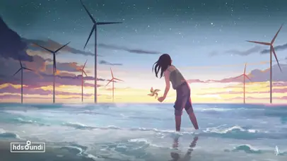 星辰大海上的少女