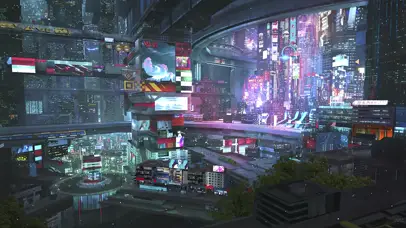 4K科技赛博风都市