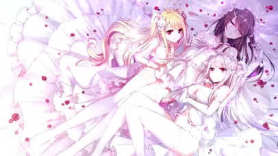 百合花盛开的茶会