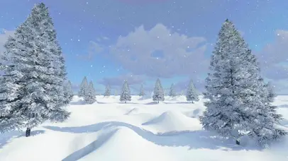 4K 大雪漫天飞