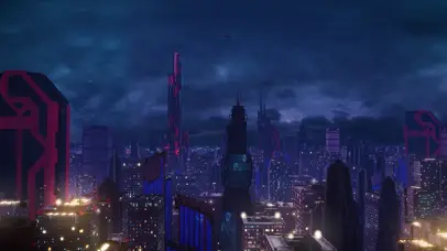 4k超清 科幻城市