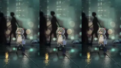 斑布猫-记得对自己笑