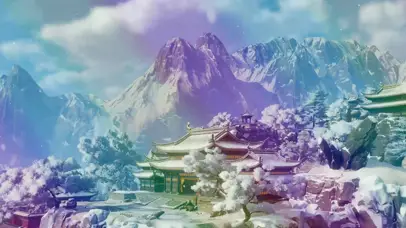 雪昼唯逢鹤
