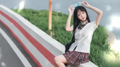 清纯JK萝莉美女