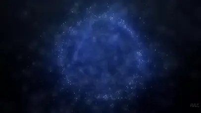 宇宙星空音频可视化动态效果