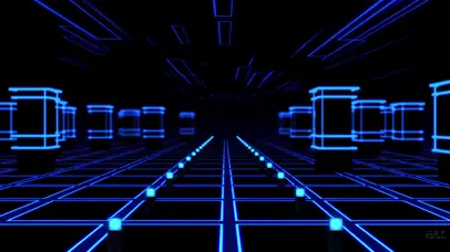 三维空间科幻光效