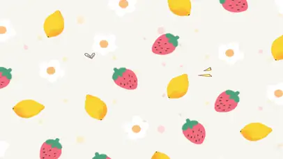 夏天夏季夏日清新水果