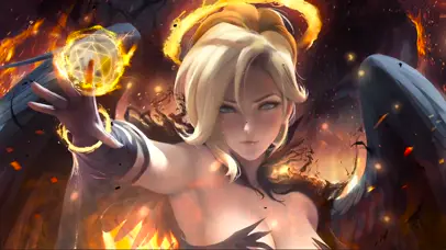 魔法黑天使女王